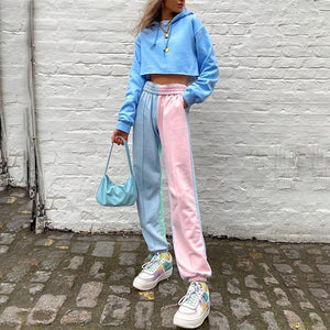 "Blue Pink" TROUSERS