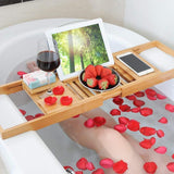 Bamboo Bath Tray Multi-function