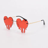 Drip Heart Glasses