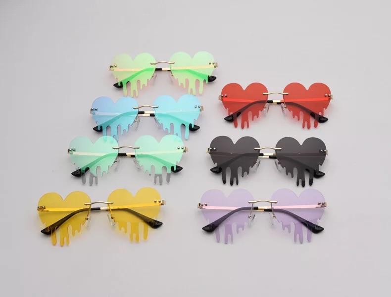 Drip Heart Glasses