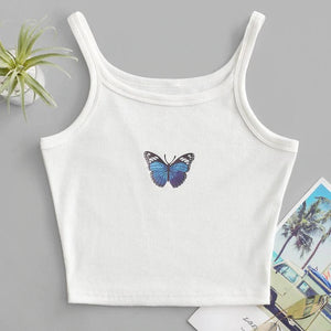 Butterfly Jersey Tank Top