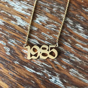 Year Necklace