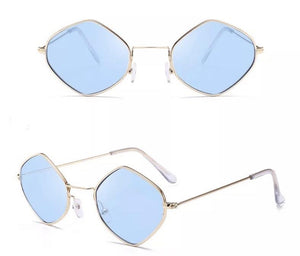 Round metal frame sunglasses