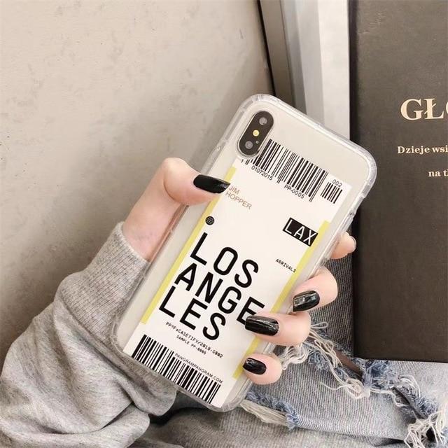 Travel Barcode Case iPhone