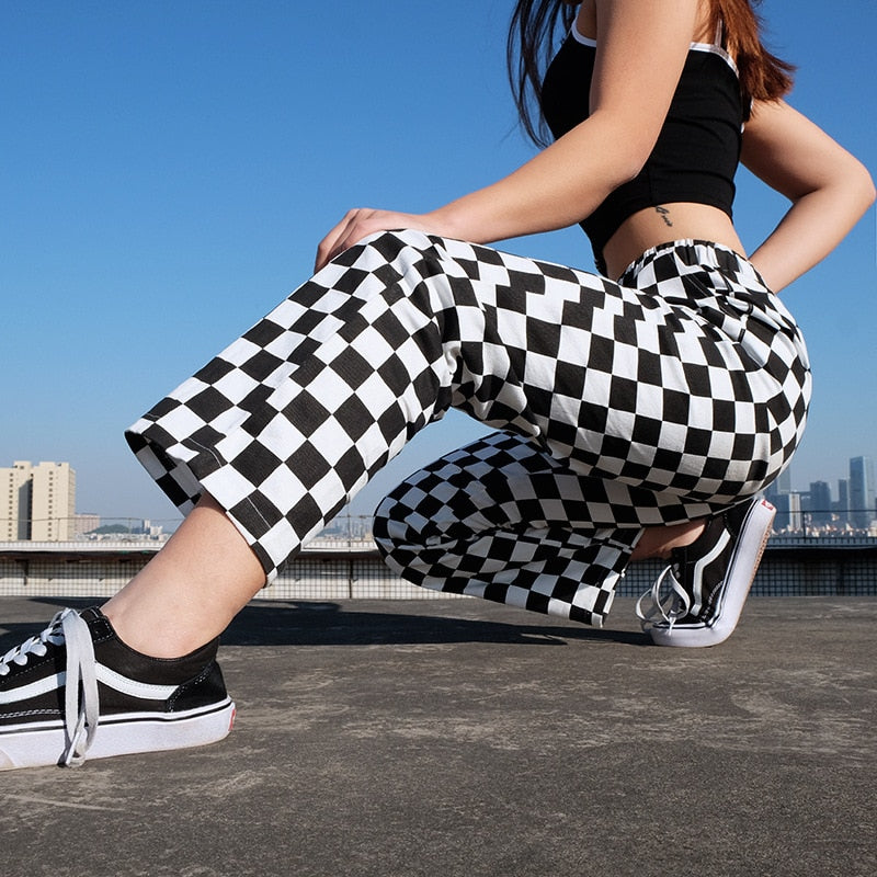 Lydia Checkered Pants