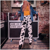 Yeeha Cow Print Pants