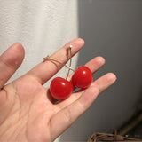 Realistic Cherry Earrings