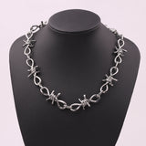 Barbed Wire Necklace