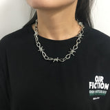 Barbed Wire Necklace