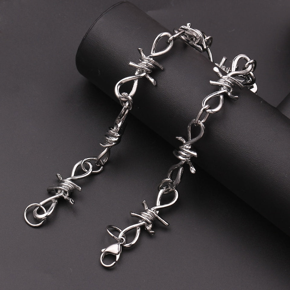 Barbed Wire Necklace