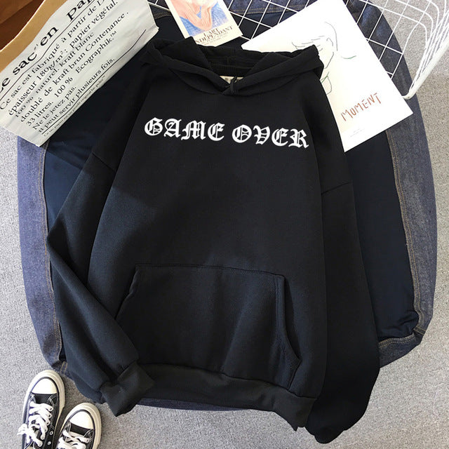 ‘Game Over’ hoodie - 6 colours