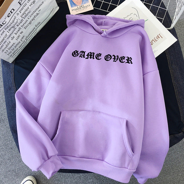 ‘Game Over’ hoodie - 6 colours