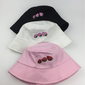 Strawberry Bucket Hats