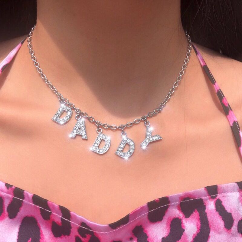 "Angel, Daddy" choker