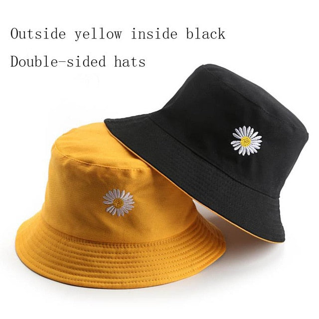 Daisy Reversible Bucket Hats