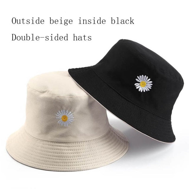 Daisy Reversible Bucket Hats