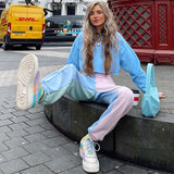 "Blue Pink" TROUSERS