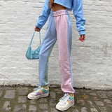 "Blue Pink" TROUSERS