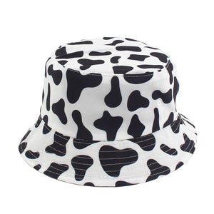 Cow Print Bucket Hat