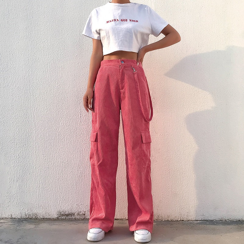 Karly pink trousers