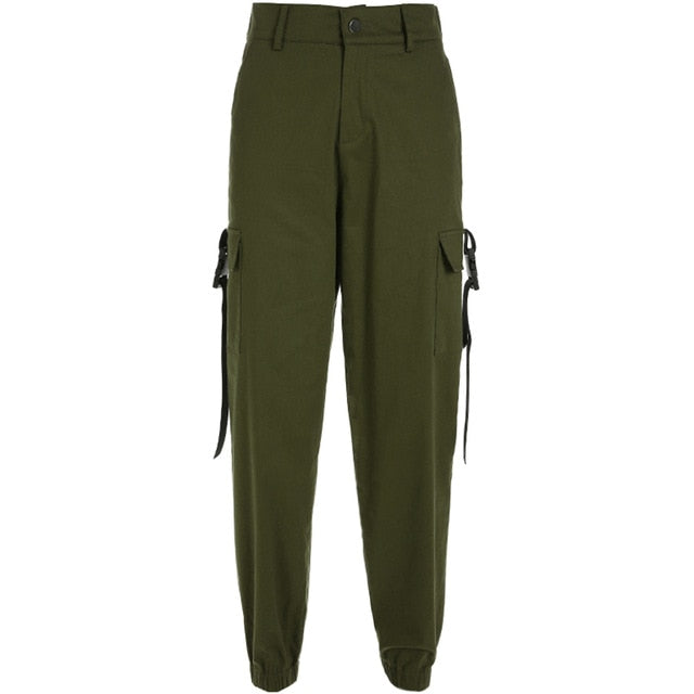 Women Cargo Pants With Pockets.