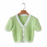 Crop Cardigan Top