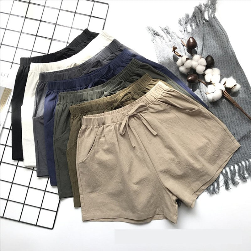 Casual Linen Shorts