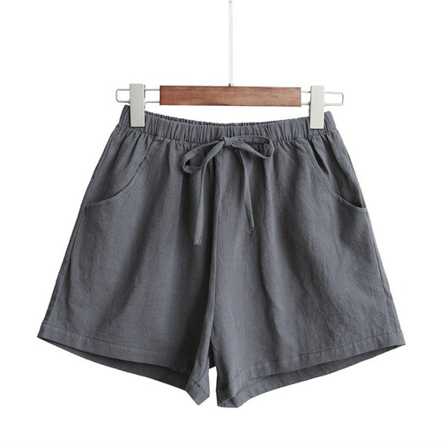 Casual Linen Shorts