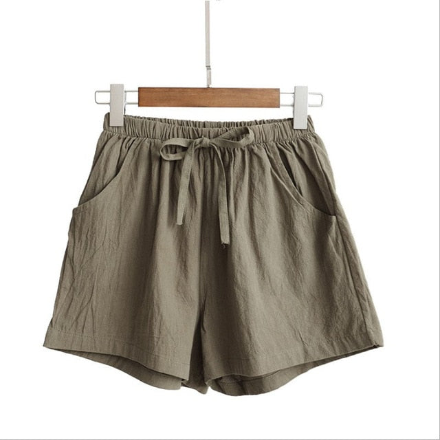 Casual Linen Shorts