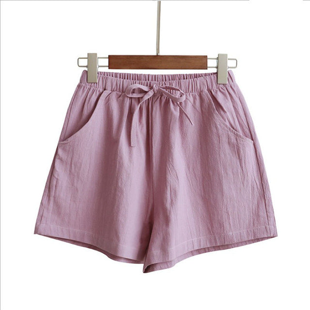 Casual Linen Shorts