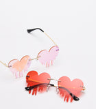 Drip Heart Glasses