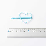 2 piece heart or star hair pins