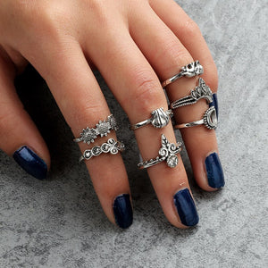 Style Silver Ring Sets