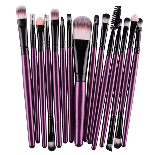 15 Pièces Brush Cosmetic