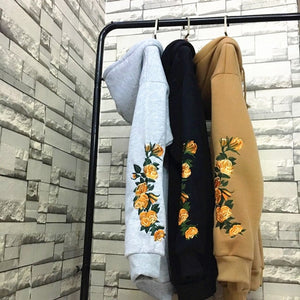 "GOLDEN ROSES" HOODIES