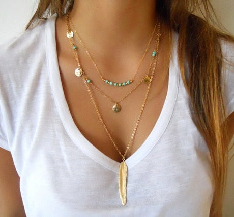 Fashion Necklace Multilayer