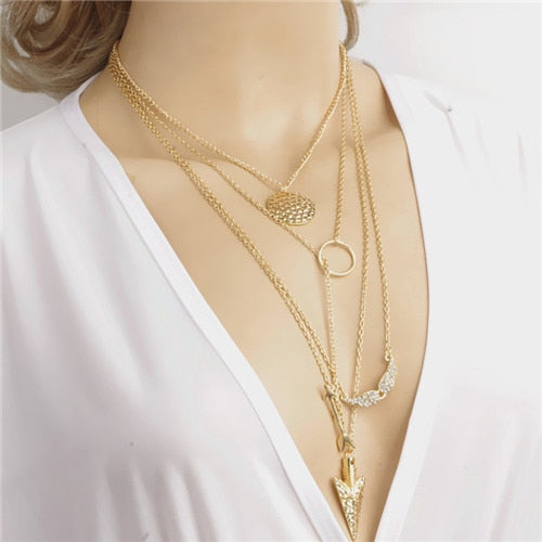 Fashion Necklace Multilayer