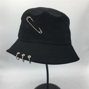 Pierced Bucket Hat